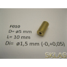 V - Volante de inercia 5x10 D1,5