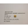 E - Engranaje R M0,5 - 6x3-10T