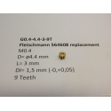 E - Engranaje R M0,4 - 4,4x3-9T